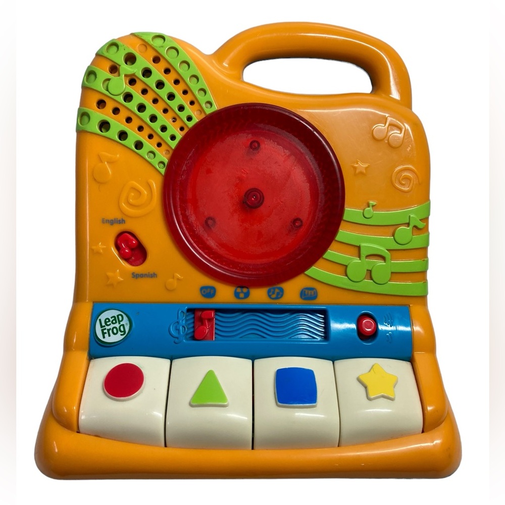 Leap Frog Learn & Groove Shapes Music Piano English Spanish 2007. NO Mirror